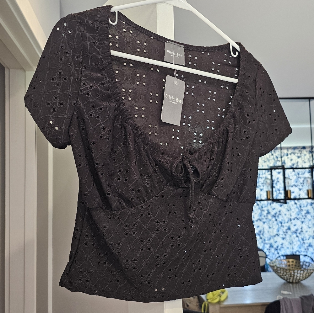 Black Olivia Rae Blouse